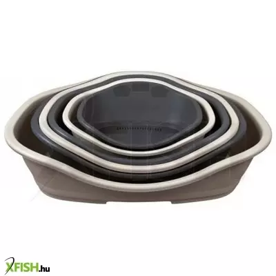 Trixie kosár műanyag 5-ös, méret 96x66cm, belső méret 78x51cm, szürke