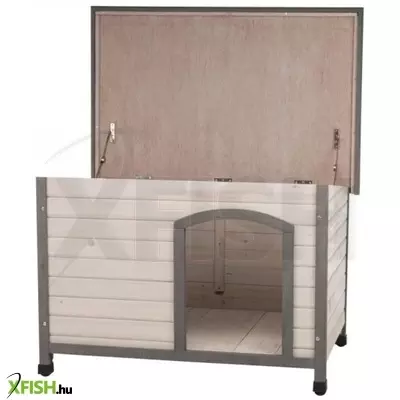 Trixie kutyaház lapostetős M-L 104x72x68cm szürke