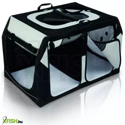 Trixie utazó box vario dupla 91x60x61/57cm szürke/fekete