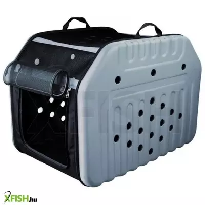 Trixie utazó box easy, S-M 71 × 49 × 51 cm, szürke