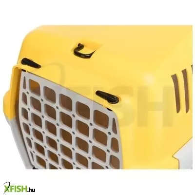 Trixie szállító box capri 1, XS 32 × 31 × 48 cm világosszürke/sárga
