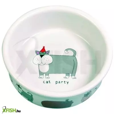 Trixie tál kerámia macskamintás 0,2l/12cm, többféle