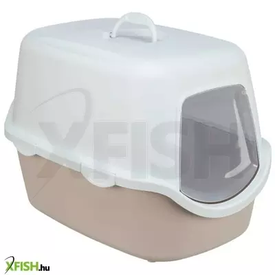Trixie macska WC vico, fedeles , 40 × 40 × 56 cm, világos rózsaszín/fehér