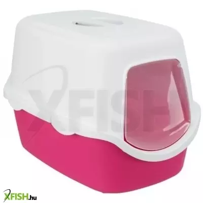 Trixie macska WC vico, 40 × 40 × 56 cm, rózsaszín/fehér