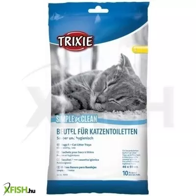 Trixie zsák macska wc-be, simplenclean, 46x59cm 10db