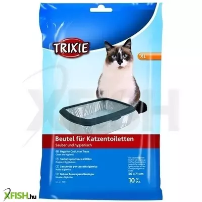 Trixie macska wc-be zacskó 56*71cm 10db/csomag