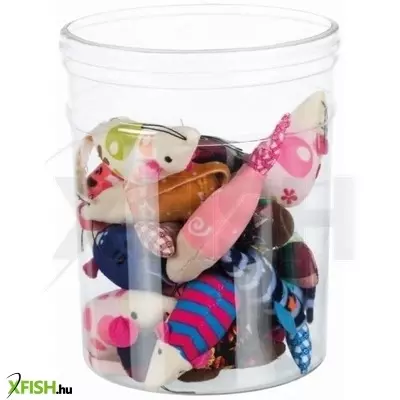 Trixie játék macskának plüss egér és hal 9-12cm