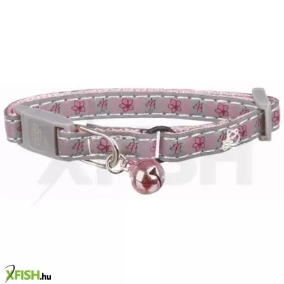 Trixie nyakörv macskának fényvisszaverős, virágos
