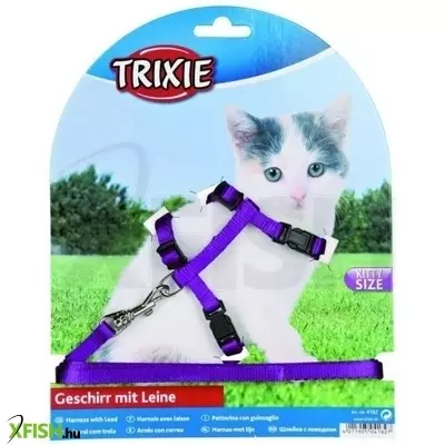 Trixie hám kölyök macskának szövet 19-31cm/8mm 1,2m