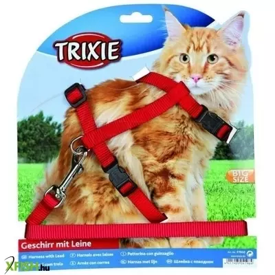 Trixie hám és póráz XL macskának 34-57cm/13mm 1,2m