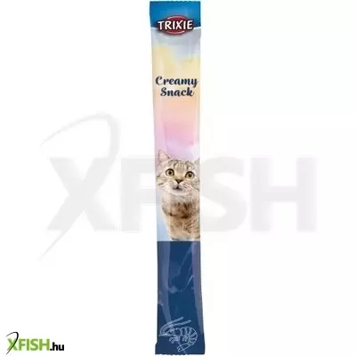 Trixie jutalomfalat creamy snack garnélarákkal 5x14gr