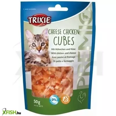 Trixie jutalomfalat premio sajt és csirke kockák 50gr