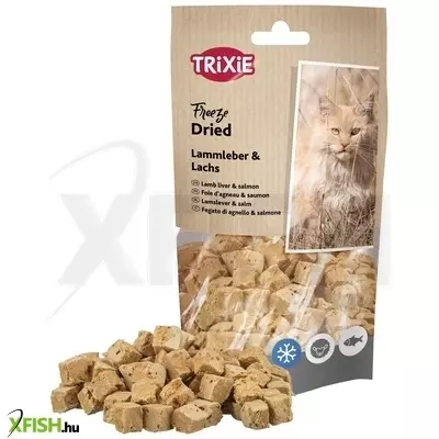 Trixie jutalomfalat fagyasztva szárított báránymáj és lazac, 25g