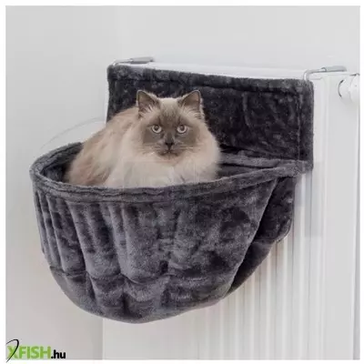 Trixie radiátorpárna XXL plüss 55x15x36cm sötétszürke