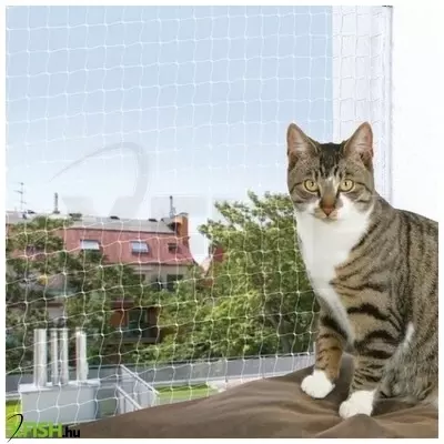 Trixie védő háló macskának 2x1,5m átlátszó