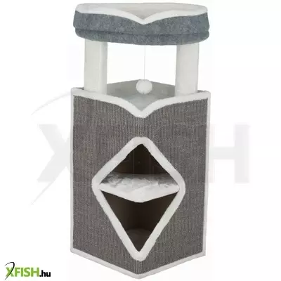 Trixie macskabútor torony 98cm szürke/kék/szürke