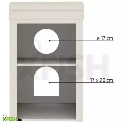 Trixie macskabútor saul, 64cm, szürke