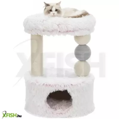 Trixie macskabútor harvey, 73cm, fehér-rózsaszín