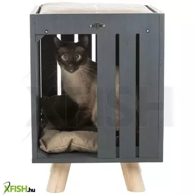 Trixie macskabútor BE nordic alva 36x51x36cm antracit/homok
