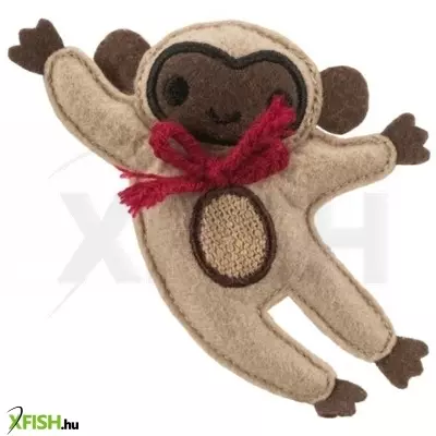 Trixie játék szövet majom macskamentával 12cm
