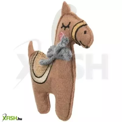 Trixie játék szövet ló macskamentával 10cm