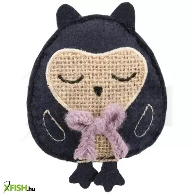 Trixie játék szövet bagoly macskamentával 12cm