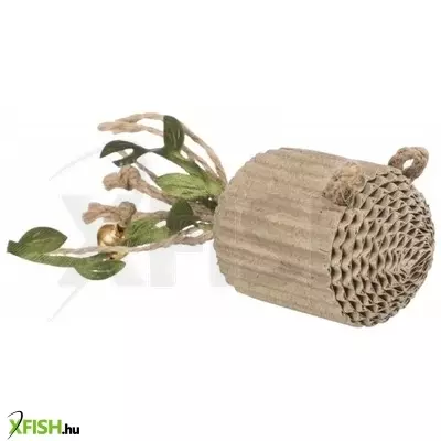 Trixie játék macskának egér kartonból kender kötéllel 12cm