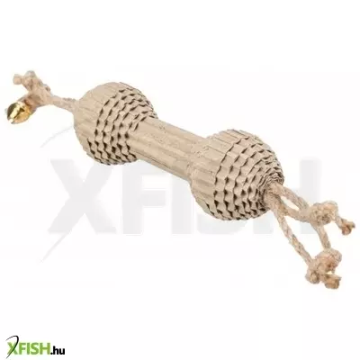 Trixie játék macskának súlyzó kartonból kender kötéllel 20cm
