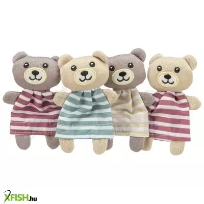 Trixie játék medve, textil, macskamentával, 12cm