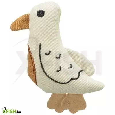 Trixie játék madár, textil, 13cm