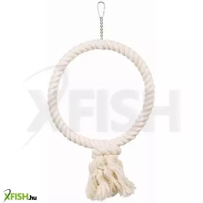 Trixie játék papagáj pamut karika 25cm