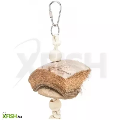 trixie játék madárnak kókusz, rattan , láva kő 35cm