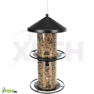 Trixie kültéri madáretető 2 szintes 36cm fekete