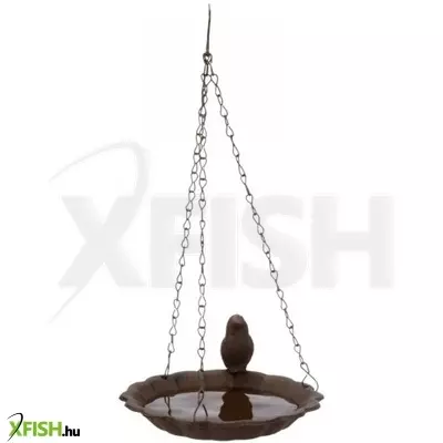 Trixie kültéri madárfürdető függő öntöttvas 250ml/16cm barna