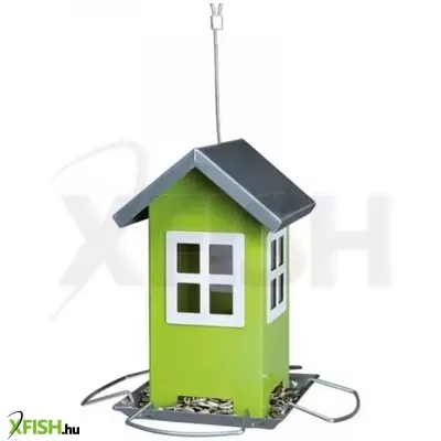 Trixie madáretető 1000ml, 20cm, zöld/ezüst