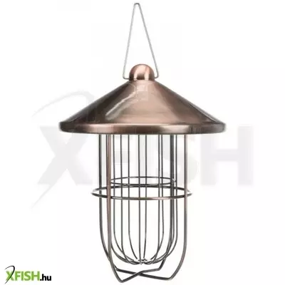 Trixie kültéri faggyúgolyó tartó 3 férőhelyes, fém 19x24cm réz