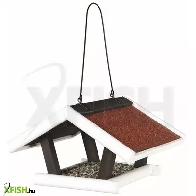 Trixie kültéri madáretető fából 30x18x28cm fekete/fehér