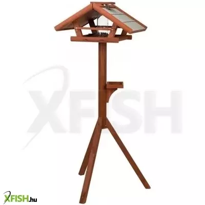 Trixie kültéri madáretető fából álló 55x27x53cm/1,40m, barna