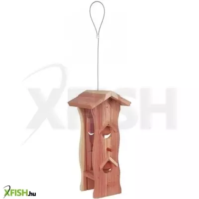 Trixie faggyúgolyó tartó cédrusfából 600ml 12x29x14cm, natúr