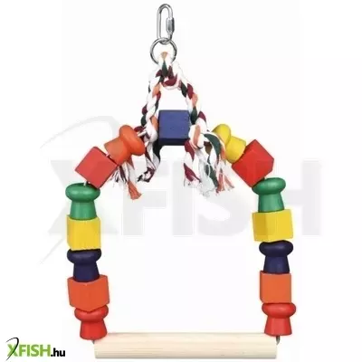 Trixie hinta fából színes fa elemekkel 20x29cm