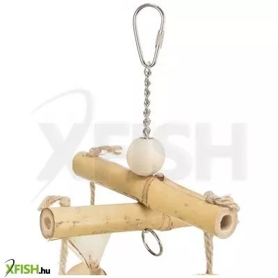 Trixie játék madaraknak bambusz/rattan és fa 31cm