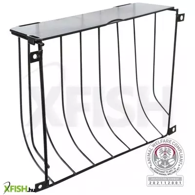 Trixie eledeltartó rágcsálónak fém, 22x16x6cm fekete