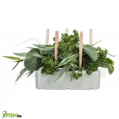 Trixie eledeltartó kerámia és fa 26x23x17cm szürke