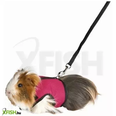 Trixie hám pórázzal nylon rágcsálóknak strapabíró 18-25cm 1,20cm