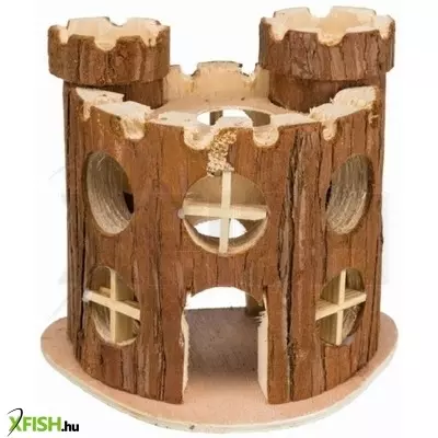 Trixie játék matti kastély rágcsálóknak fából, 19x14x15 cm