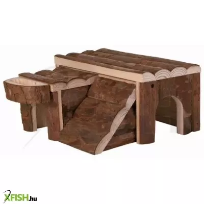 Trixie ház fából rágcsálóknak luka 16×15×8cm