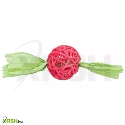 Trixie játék labda, rattan/papír szalag o 4 × 13 cm