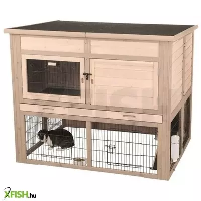 Trixie ketrec fa dupla XL, szigetelt 120x98x94cm szürke