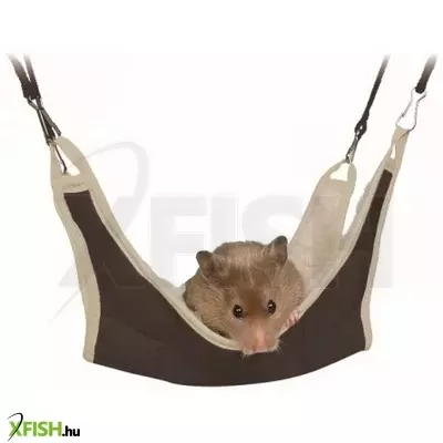Trixie függőágy nylon egereknek hörcsögöknek vegyes színekben 18×18cm