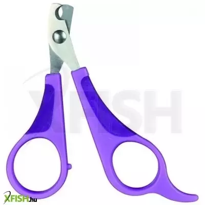 trixie karomvágó olló műanyag nyéllel kisállatoknak